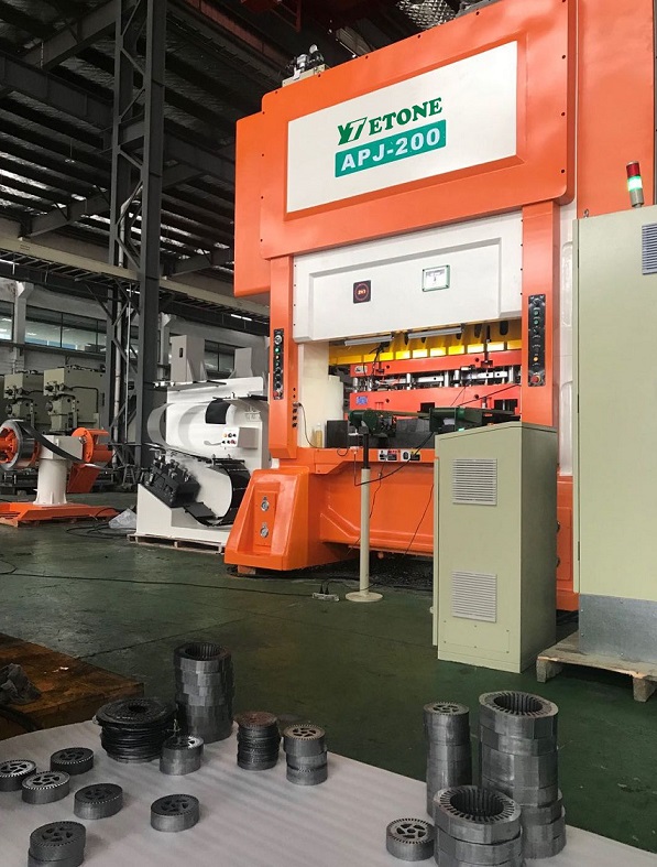 Mootori südamiku kiirpress Tembeldamismasin Power press